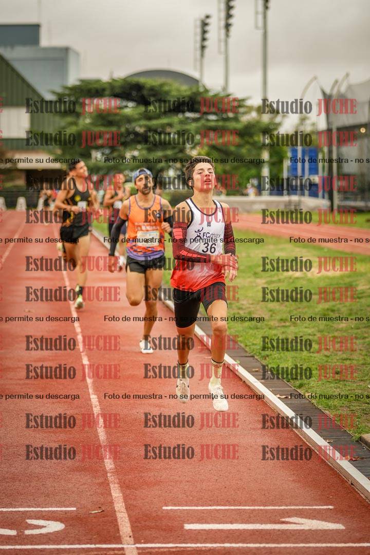Fotos de los 1500 m llanos de varones