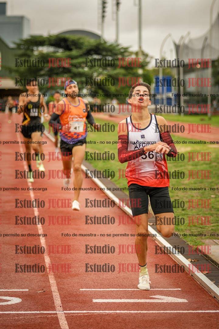 Fotos de los 1500 m llanos de varones