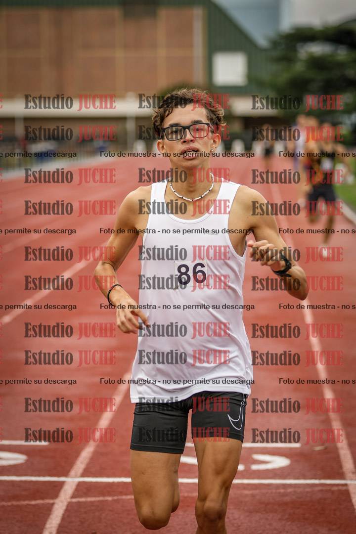 Fotos de los 1500 m llanos de varones