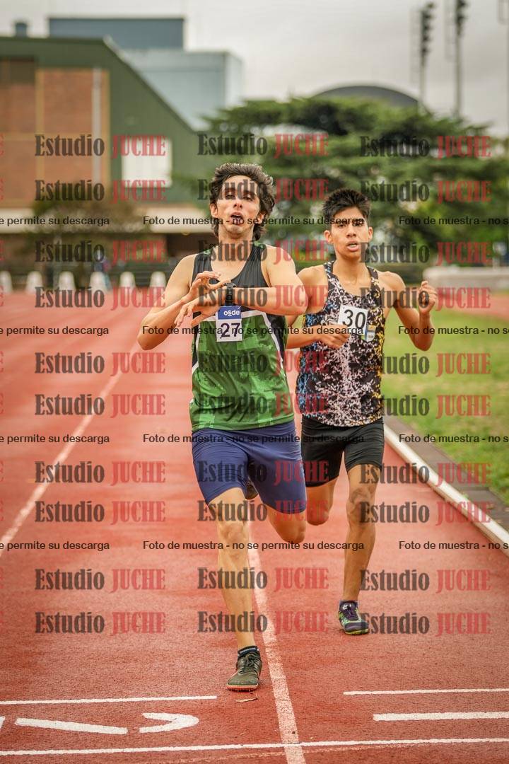 Fotos de los 1500 m llanos de varones