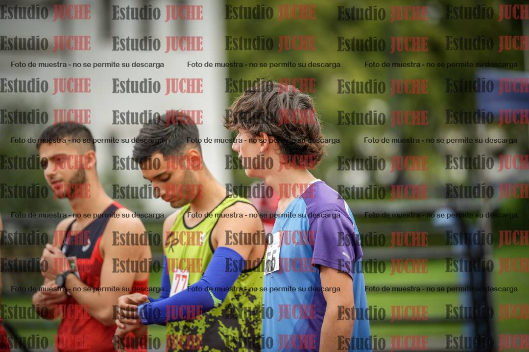 Fotos de los 1500 m llanos de varones