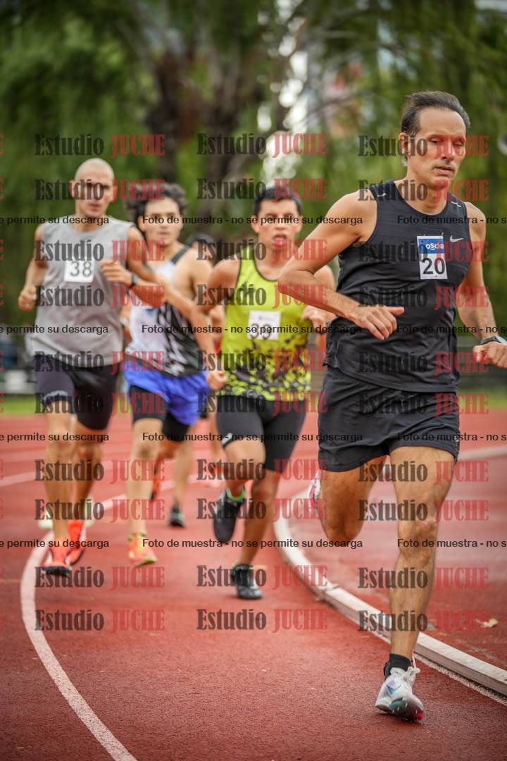 Fotos de los 1500 m llanos de varones