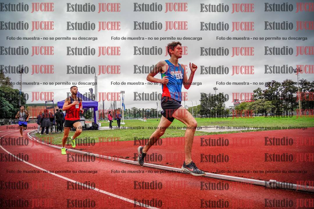 Fotos de los 1500 m llanos de varones