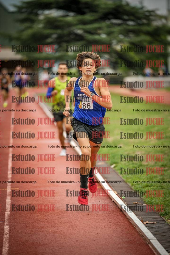 Fotos de los 1500 m llanos de varones