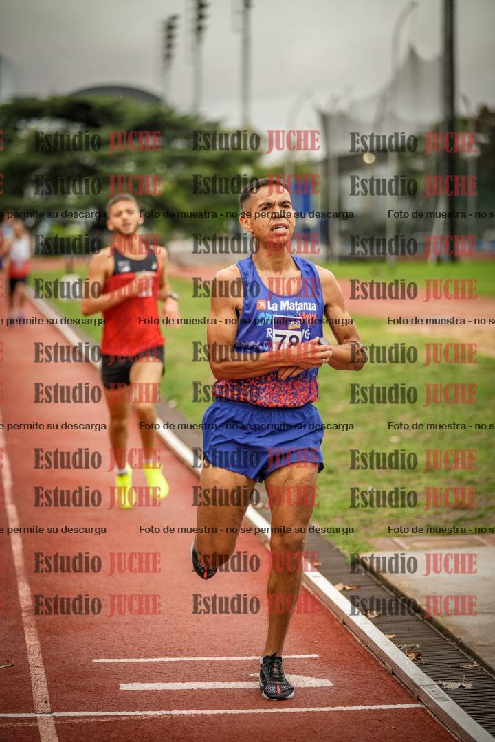 Fotos de los 1500 m llanos de varones