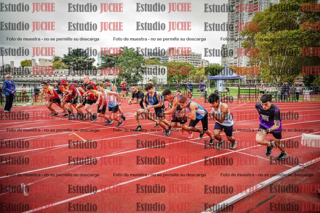 Fotos de los 1500 m llanos de varones