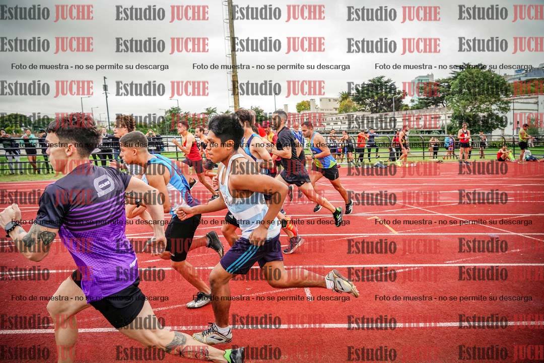 Fotos de los 1500 m llanos de varones