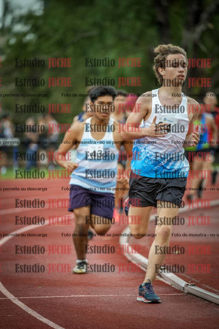 Fotos de los 1500 m llanos de varones
