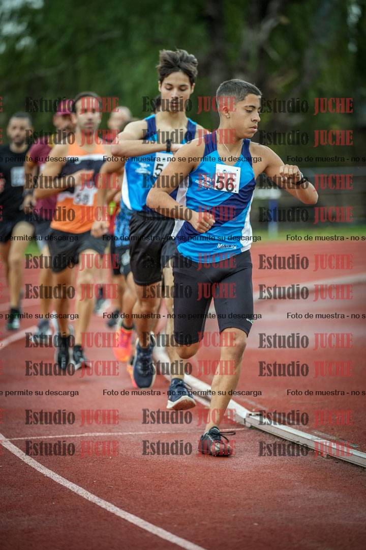 Fotos de los 1500 m llanos de varones