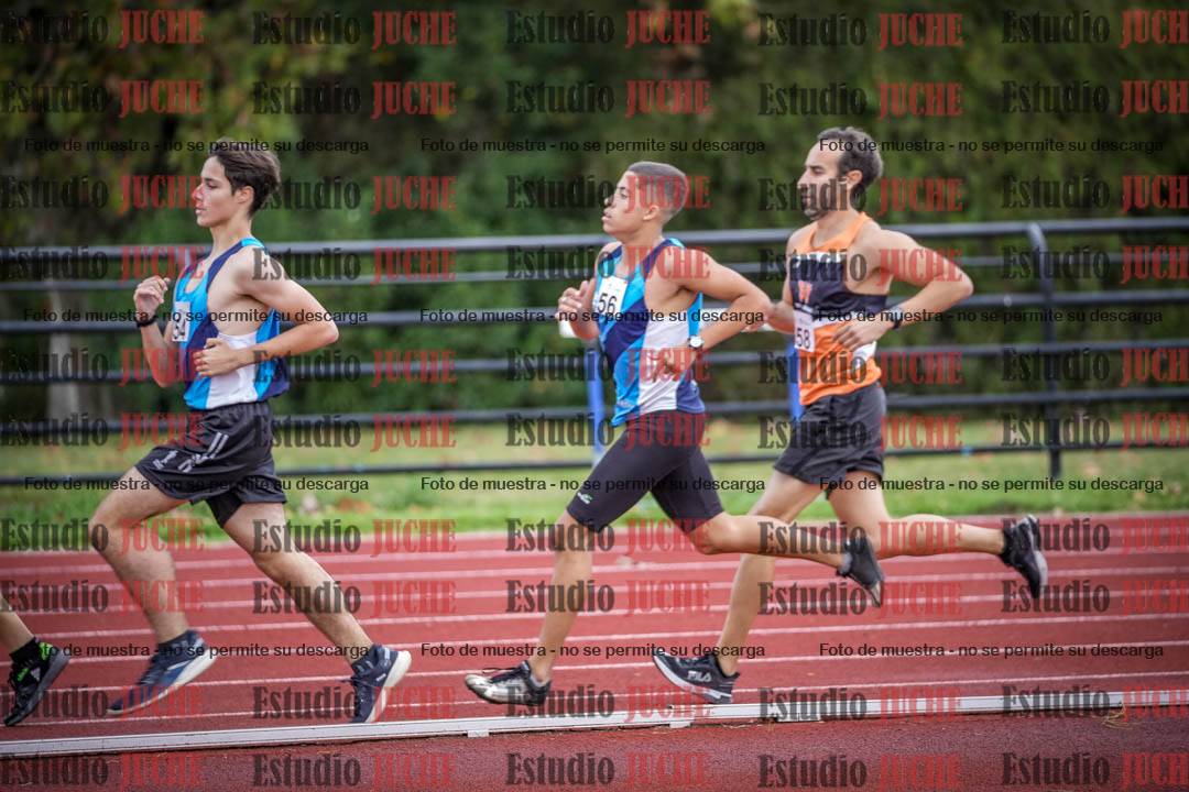 Fotos de los 1500 m llanos de varones