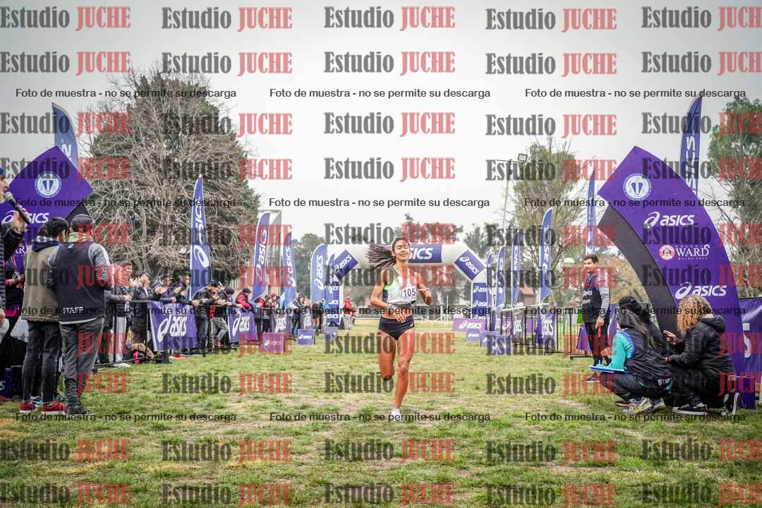 Fotos de la llegada del cross de 4000 m - mujeres y varones
