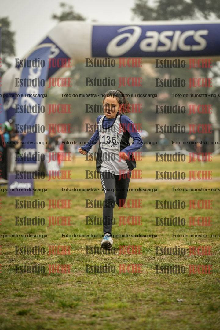Fotos de la llegada del cross de 1000 m