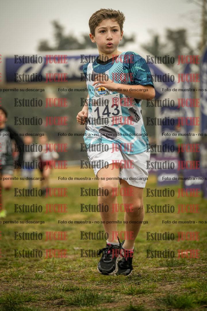 Fotos de la llegada del cross de 1000 m