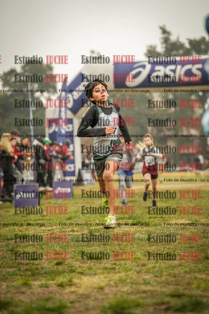 Fotos de la llegada del cross de 1000 m