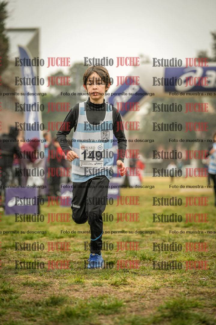 Fotos de la llegada del cross de 1000 m