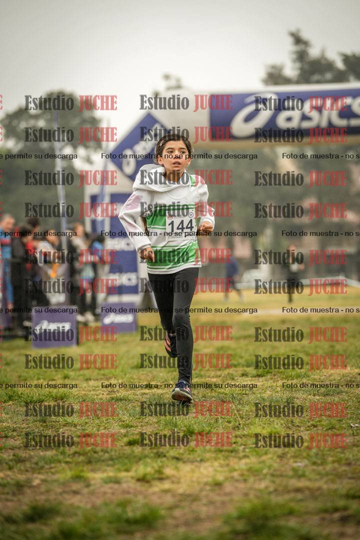 Fotos de la llegada del cross de 1000 m