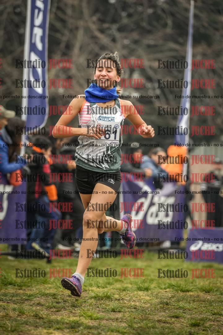 Fotos de la llegada del cross de 1500 m