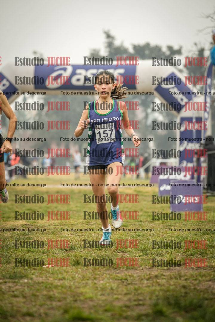Fotos de la llegada del cross de 1500 m