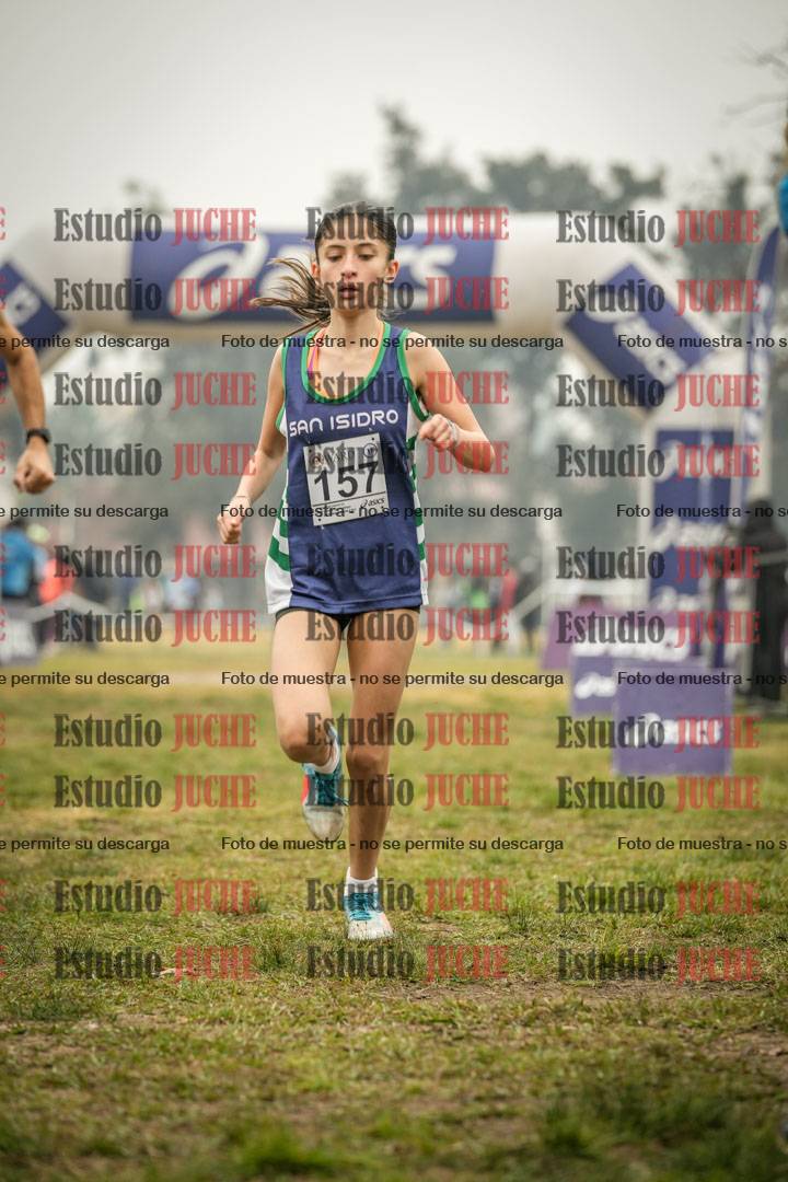 Fotos de la llegada del cross de 1500 m