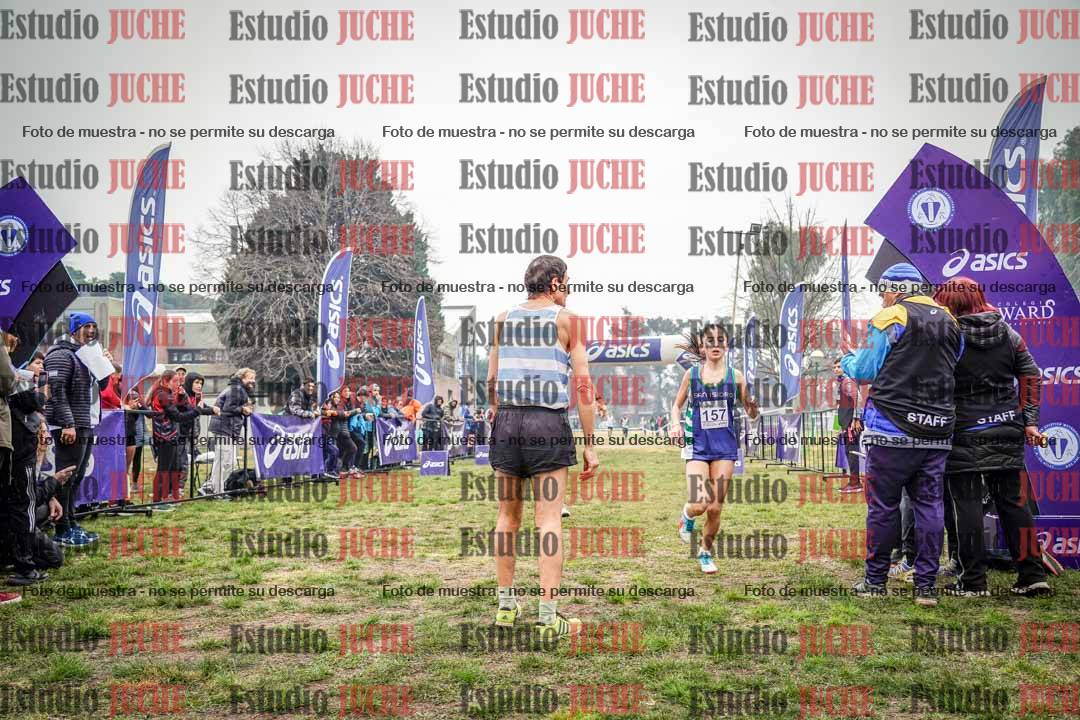 Fotos de la llegada del cross de 1500 m