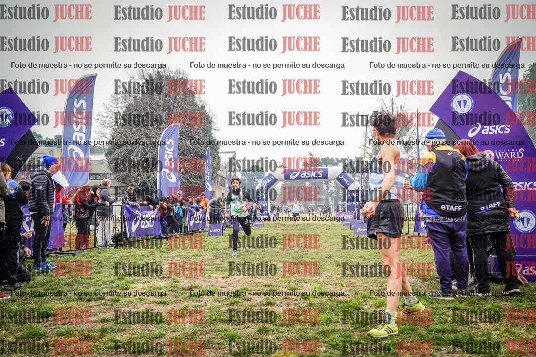 Fotos de la llegada del cross de 1500 m