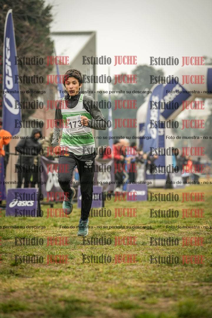 Fotos de la llegada del cross de 1500 m