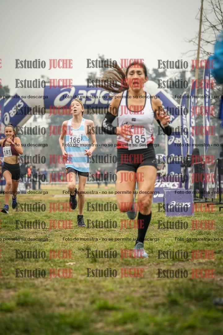 Fotos de la llegada del cross de 1500 m