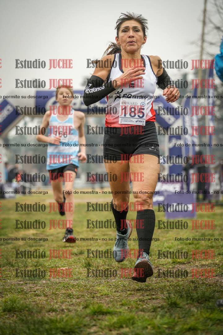 Fotos de la llegada del cross de 1500 m