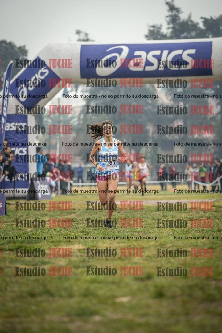 Fotos de la llegada del cross de 1500 m
