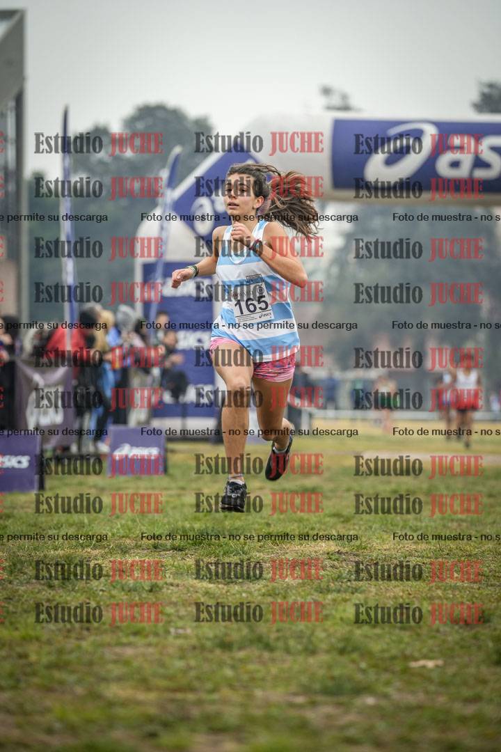 Fotos de la llegada del cross de 1500 m