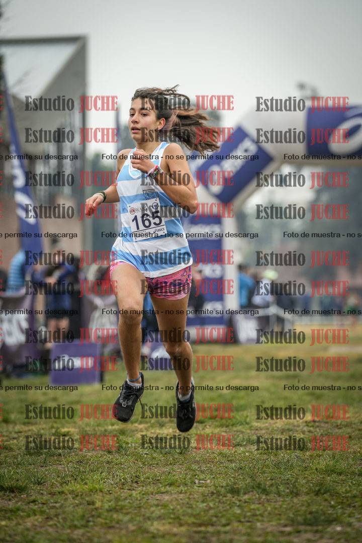 Fotos de la llegada del cross de 1500 m