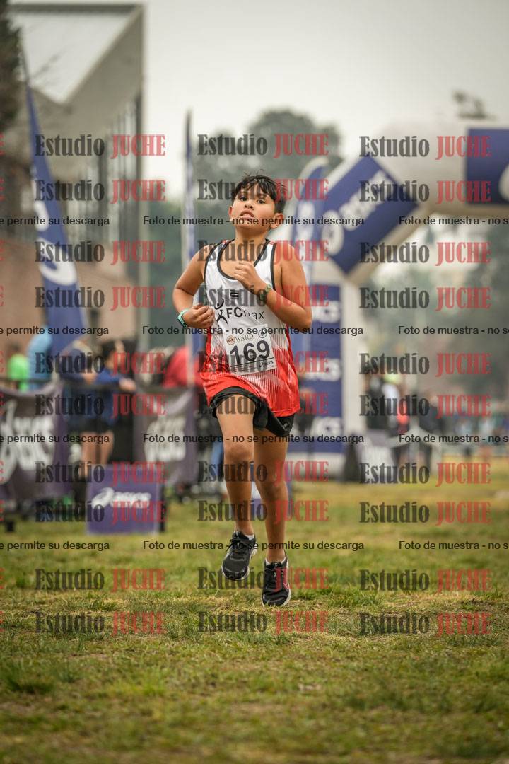 Fotos de la llegada del cross de 1500 m