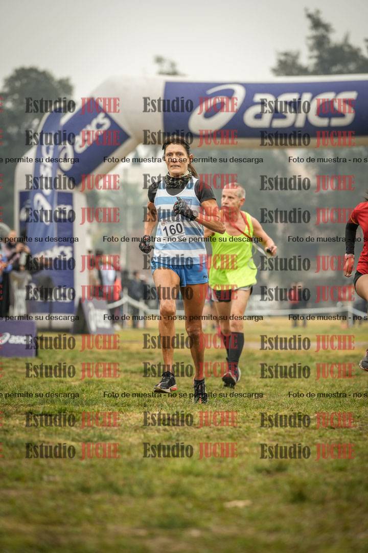 Fotos de la llegada del cross de 1500 m