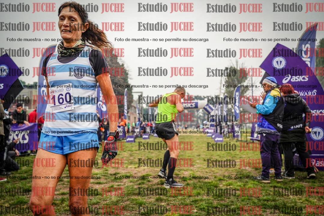 Fotos de la llegada del cross de 1500 m