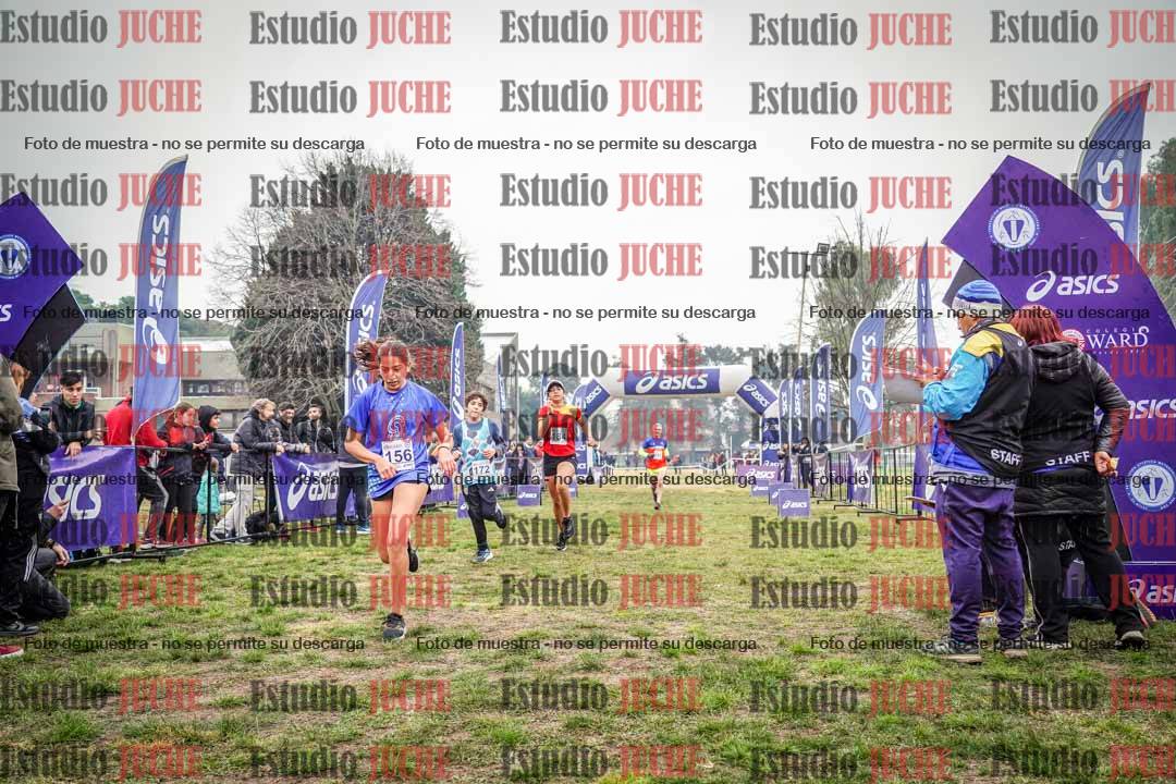 Fotos de la llegada del cross de 1500 m