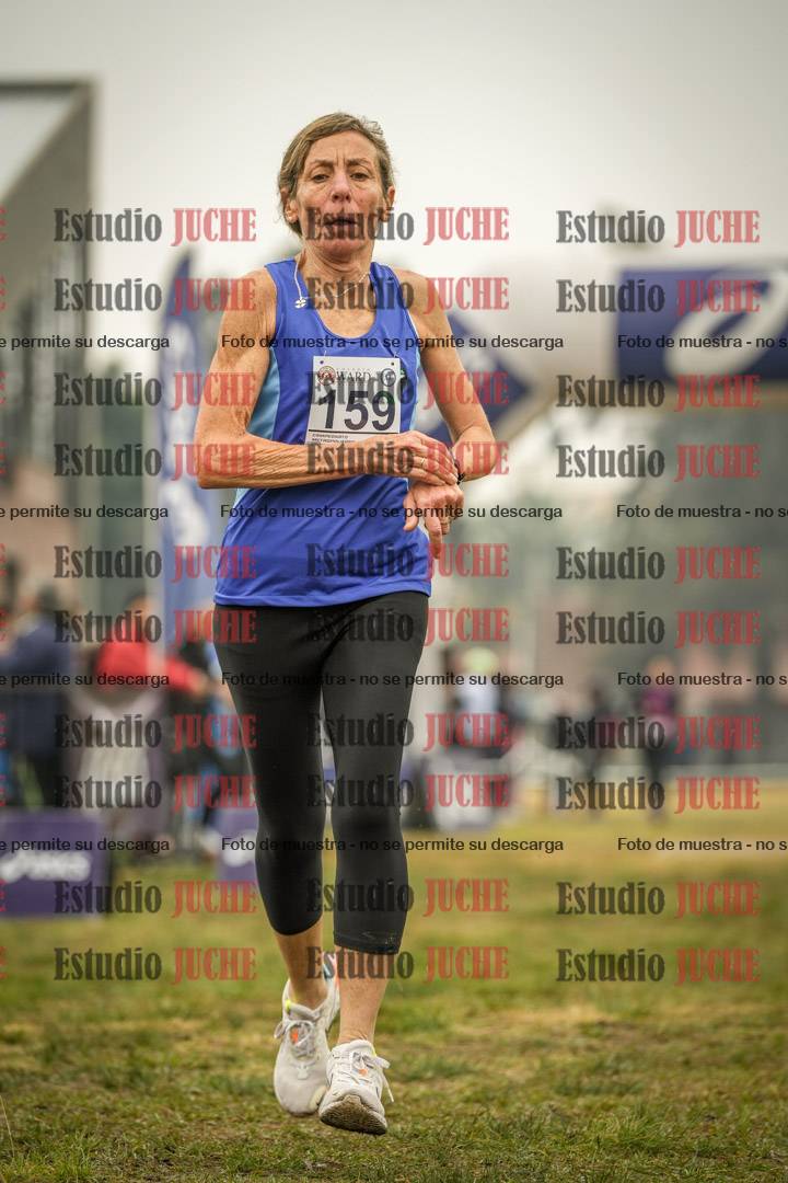 Fotos de la llegada del cross de 1500 m