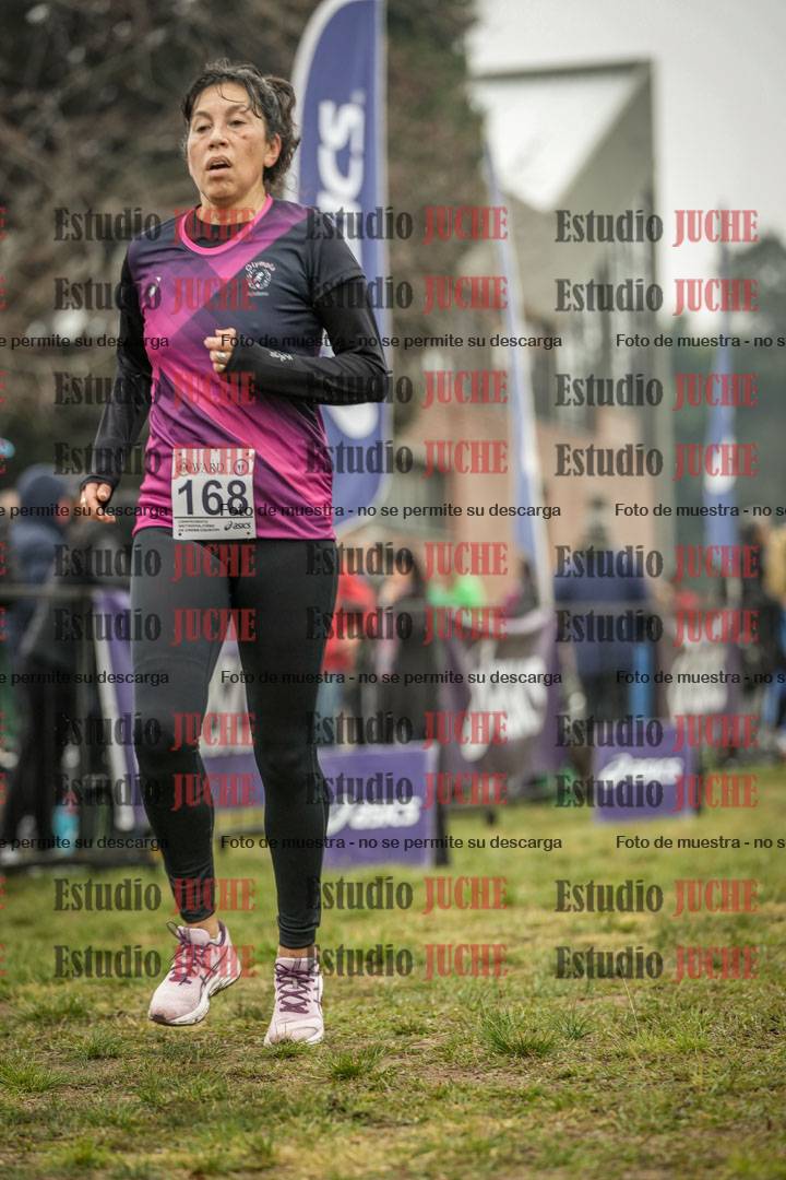 Fotos de la llegada del cross de 1500 m