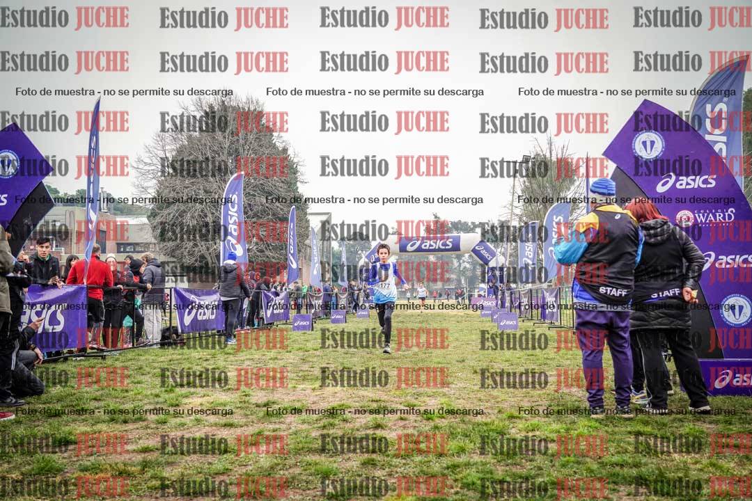 Fotos de la llegada del cross de 1500 m