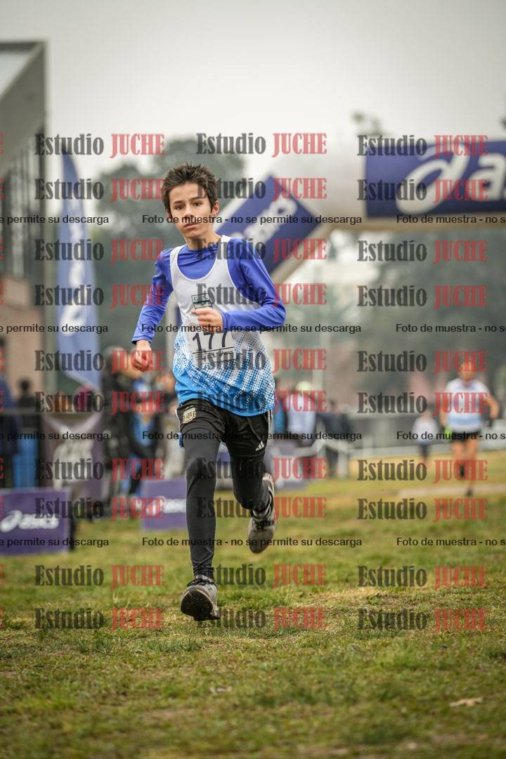 Fotos de la llegada del cross de 1500 m