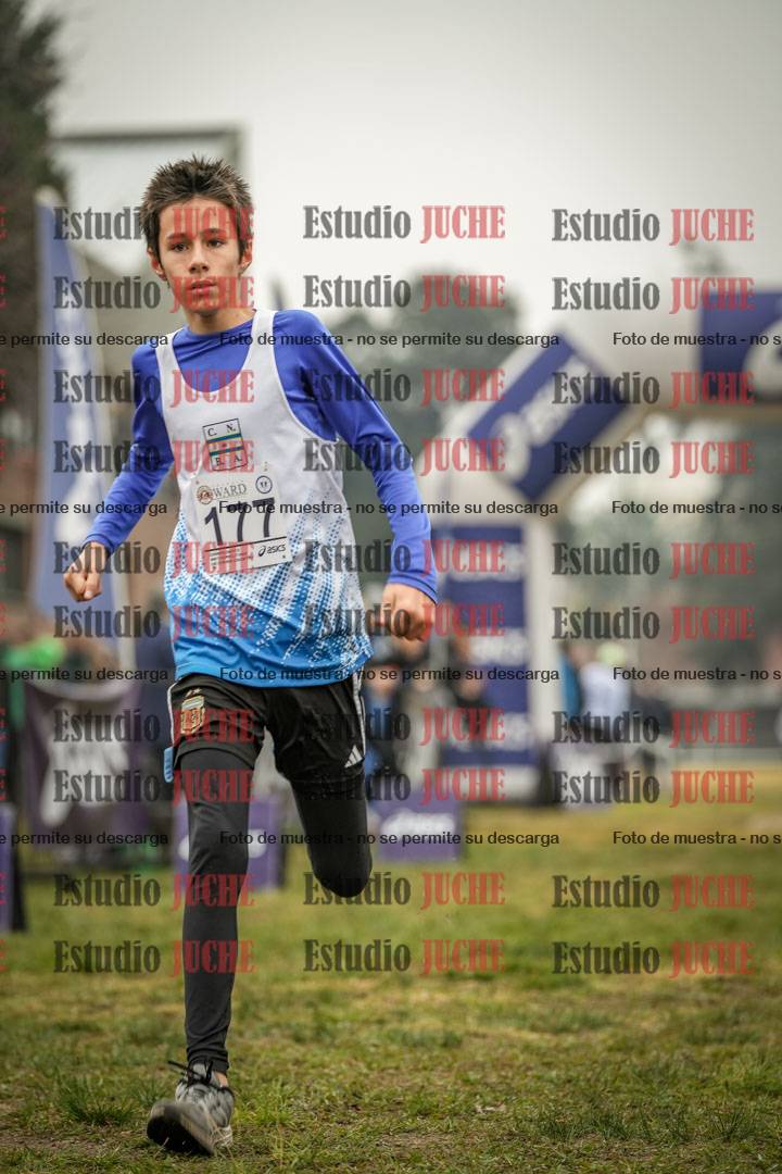 Fotos de la llegada del cross de 1500 m