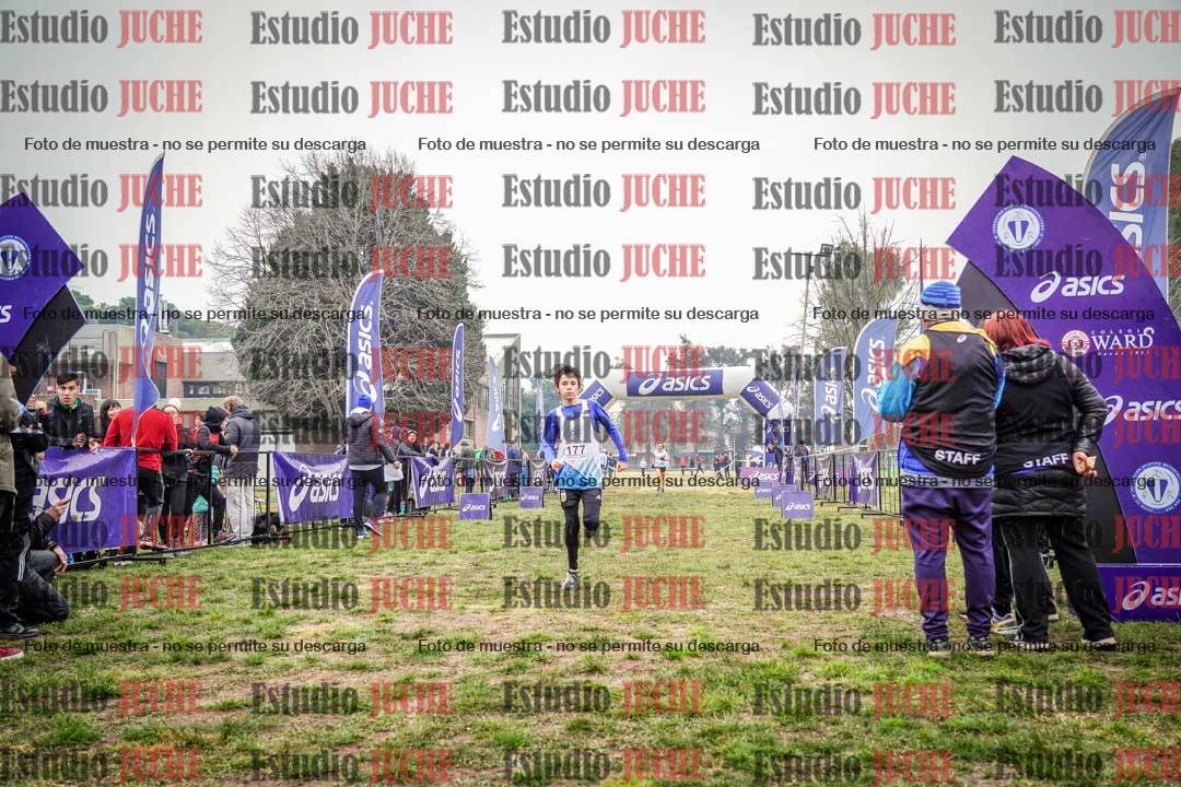 Fotos de la llegada del cross de 1500 m