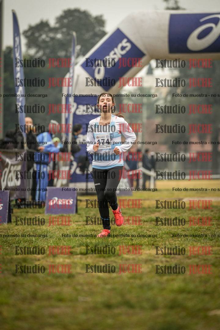 Fotos de la llegada del cross de 1500 m