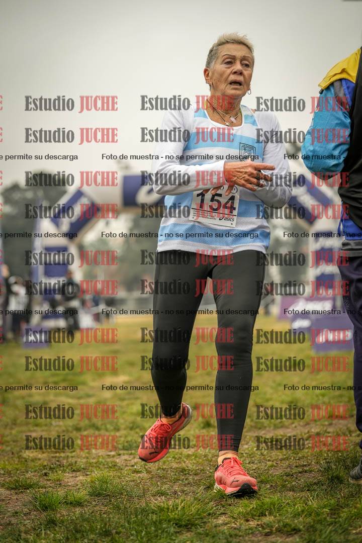 Fotos de la llegada del cross de 1500 m