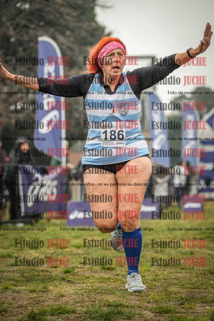 Fotos de la llegada del cross de 1500 m