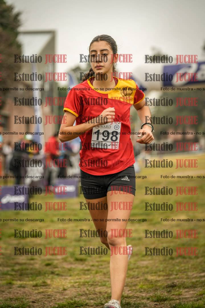 Fotos de la llegada del cross de 2500 m - mujeres U16