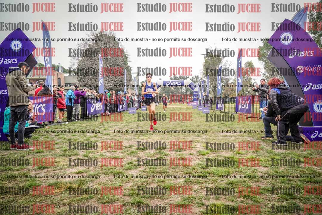 Fotos de la llegada del cross de 3000 m