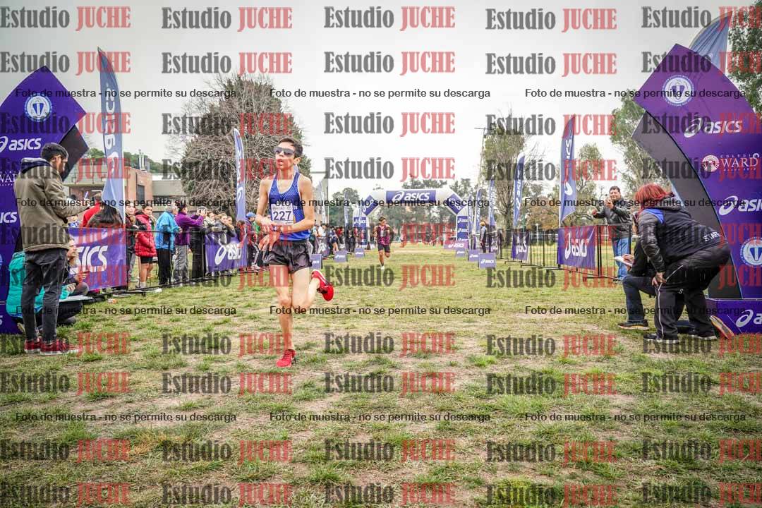 Fotos de la llegada del cross de 3000 m