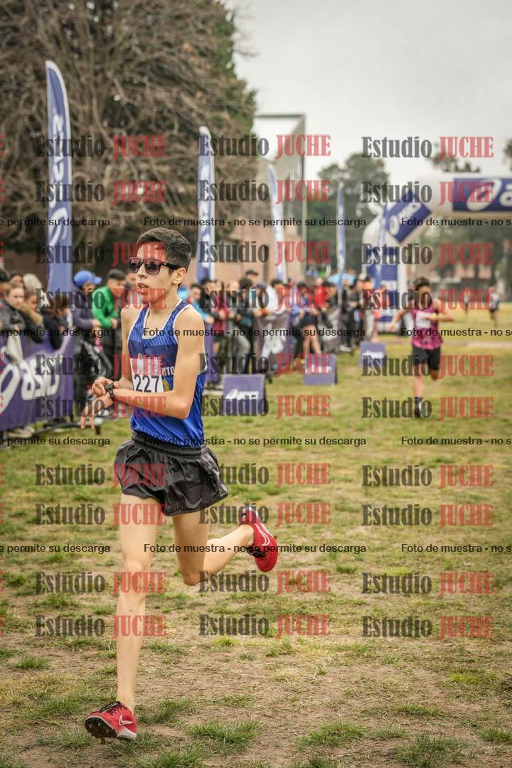 Fotos de la llegada del cross de 3000 m