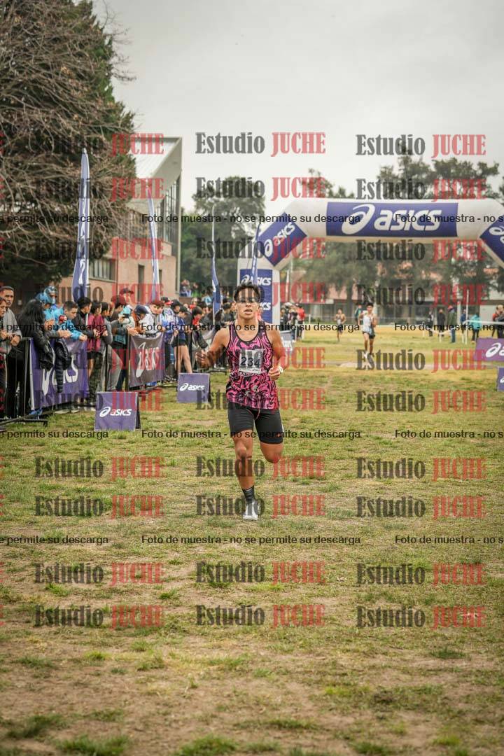 Fotos de la llegada del cross de 3000 m