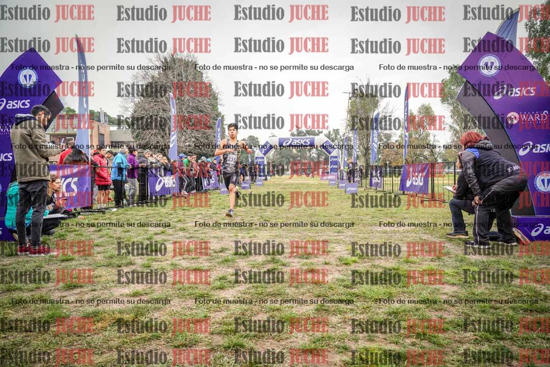 Fotos de la llegada del cross de 3000 m